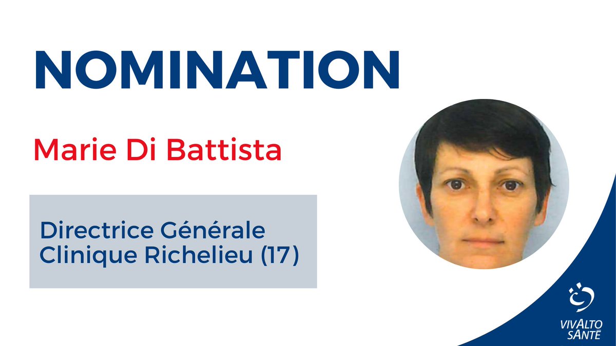 Nomination de Marie Di Battista à Saintes