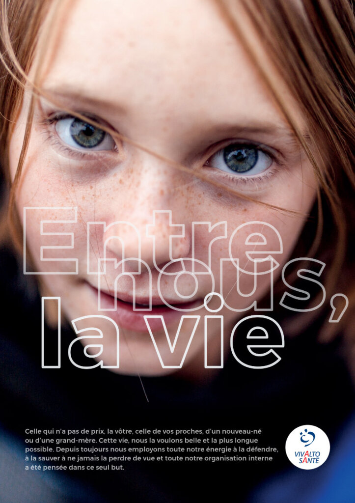 Couverture de la brochure du Groupe Vivalto Santé