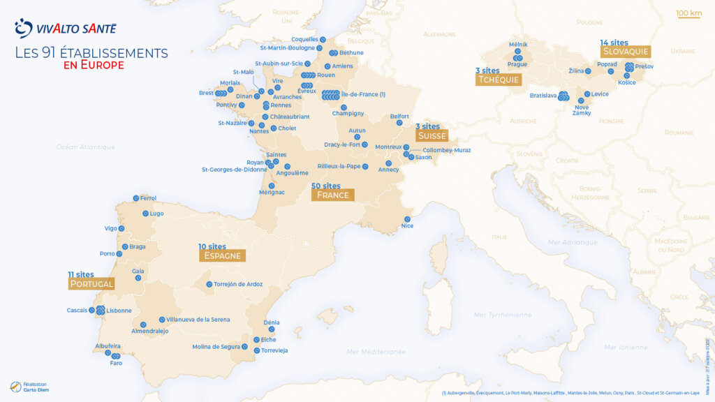 Vivalto Santé entame un fort développement en Europe