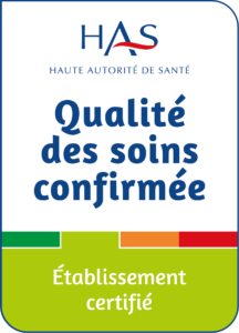 Certification HAS "Qualité des soins confirmée"